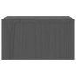 vidaXL Monitorständer Grau 50x27x15 cm Massivholz Kiefer vidaXL Monitorständer Grau 50x27x15 cm Massivholz Kiefer