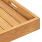 vidaXL Serviertablett 50x50 cm Massivholz Teak vidaXL Serviertablett 50x50 cm Massivholz Teak