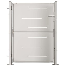 vidaXL Gartentor 100x125 cm Edelstahl