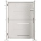 vidaXL Gartentor 100x125 cm Edelstahl vidaXL Gartentor 100x125 cm Edelstahl