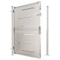 vidaXL Gartentor 100x125 cm Edelstahl vidaXL Gartentor 100x125 cm Edelstahl