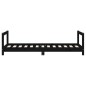 vidaXL Kinderbett Schwarz 80x160 cm Massivholz Kiefer vidaXL Kinderbett Schwarz 80x160 cm Massivholz Kiefer