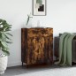 vidaXL Sideboard Räuchereiche 69,5x34x90 cm Holzwerkstoff