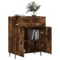 vidaXL Sideboard Räuchereiche 69,5x34x90 cm Holzwerkstoff