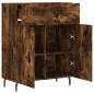 vidaXL Sideboard Räuchereiche 69,5x34x90 cm Holzwerkstoff
