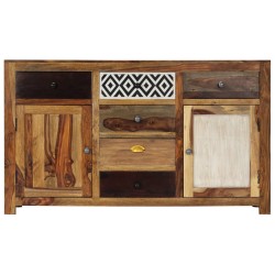 vidaXL Sideboard 140 x 40 x 80 cm Massivholz
