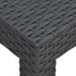 2-tlg. Garten-Lounge-Set mit Auflage PP Rattan Anthrazit 2-tlg. Garten-Lounge-Set mit Auflage PP Rattan Anthrazit
