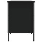 vidaXL Schuhregal Schwarz 131x35x50 cm Holzwerkstoff vidaXL Schuhregal Schwarz 131x35x50 cm Holzwerkstoff