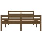 vidaXL Massivholzbett Honigbraun 140x190 cm vidaXL Massivholzbett Honigbraun 140x190 cm