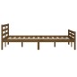vidaXL Massivholzbett Honigbraun 140x190 cm vidaXL Massivholzbett Honigbraun 140x190 cm