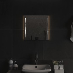 vidaXL LED-Badspiegel 40x40 cm