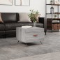 vidaXL Couchtisch Grau Sonoma 50x50x40 cm Holzwerkstoff vidaXL Couchtisch Grau Sonoma 50x50x40 cm Holzwerkstoff
