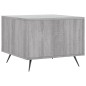 vidaXL Couchtisch Grau Sonoma 50x50x40 cm Holzwerkstoff vidaXL Couchtisch Grau Sonoma 50x50x40 cm Holzwerkstoff