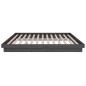 vidaXL Massivholzbett Grau 150x200 cm vidaXL Massivholzbett Grau 150x200 cm