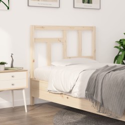vidaXL Bett-Kopfteil 105,5x4x100 cm Massivholz Kiefer