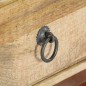 vidaXL Nachttisch 40 x 30 x 52 cm Massives Raues Mangoholz vidaXL Nachttisch 40 x 30 x 52 cm Massives Raues Mangoholz