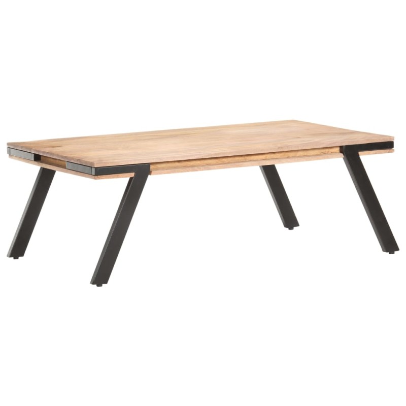 vidaXL Couchtisch 114x65x40 cm Mango Massivholz vidaXL Couchtisch 114x65x40 cm Mango Massivholz