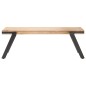 vidaXL Couchtisch 114x65x40 cm Mango Massivholz vidaXL Couchtisch 114x65x40 cm Mango Massivholz