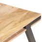 vidaXL Couchtisch 114x65x40 cm Mango Massivholz vidaXL Couchtisch 114x65x40 cm Mango Massivholz