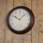 Esschert Design Bahnhofsuhr mit Thermometer 30,5 cm TF007 Esschert Design Bahnhofsuhr mit Thermometer 30,5 cm TF007