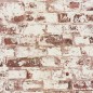 DUTCH WALLCOVERINGS Tapete Ziegel-Optik Rot und Weiß DUTCH WALLCOVERINGS Tapete Ziegel-Optik Rot und Weiß