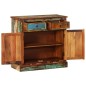 vidaXL Sideboard Altholz Massiv Vintage mit 2 Schubladen & 2 Türen vidaXL Sideboard Altholz Massiv Vintage mit 2 Schubladen & 2 Türen