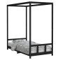 vidaXL Kinderbett Schwarz 90x190 cm Massivholz Kiefer vidaXL Kinderbett Schwarz 90x190 cm Massivholz Kiefer