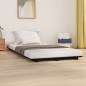 vidaXL Massivholzbett Schwarz 75x190 cm Kiefer vidaXL Massivholzbett Schwarz 75x190 cm Kiefer
