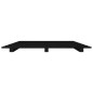 vidaXL Massivholzbett Schwarz 75x190 cm Kiefer vidaXL Massivholzbett Schwarz 75x190 cm Kiefer