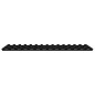 vidaXL Massivholzbett Schwarz 75x190 cm Kiefer vidaXL Massivholzbett Schwarz 75x190 cm Kiefer