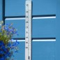 Nature Garten Wandthermometer Aluminium 3,8 x 0,6 x 37 cm Nature Garten Wandthermometer Aluminium 3,8 x 0,6 x 37 cm