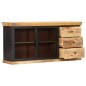 vidaXL Sideboard 150 x 40 x 75 cm Massivholz Mango vidaXL Sideboard 150 x 40 x 75 cm Massivholz Mango