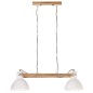 vidaXL Hängelampe Industriestil 25 W Weiß 109 cm E27 vidaXL Hängelampe Industriestil 25 W Weiß 109 cm E27