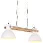 vidaXL Hängelampe Industriestil 25 W Weiß 109 cm E27 vidaXL Hängelampe Industriestil 25 W Weiß 109 cm E27
