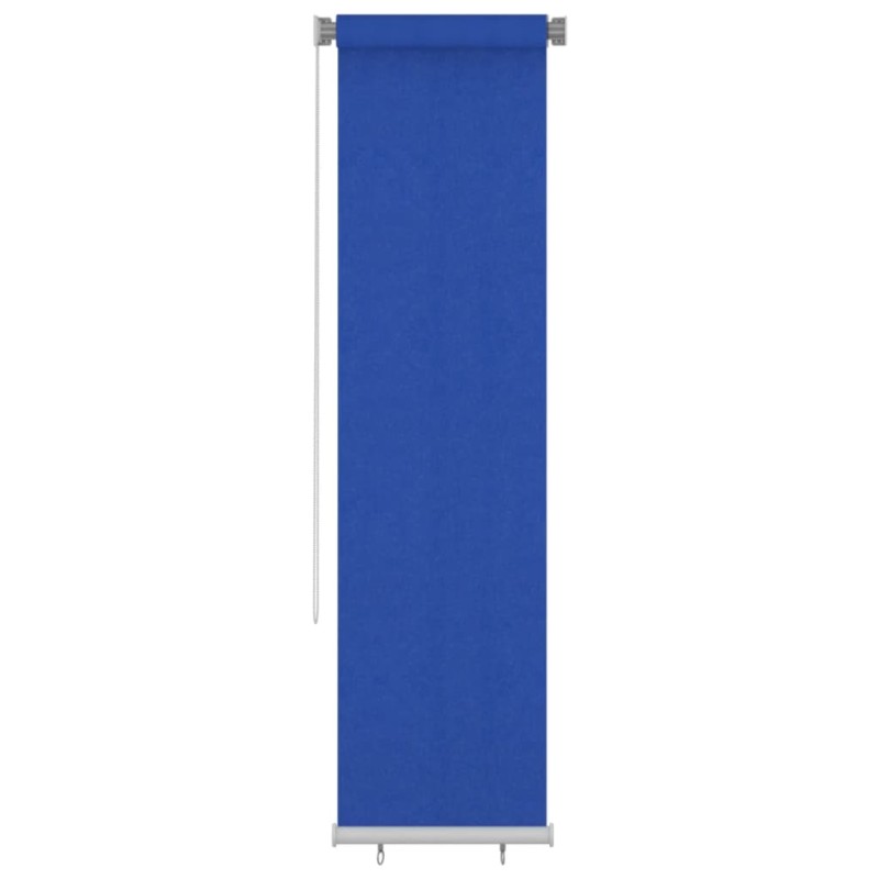 vidaXL Außenrollo 60x230 cm Blau HDPE vidaXL Außenrollo 60x230 cm Blau HDPE