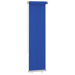 vidaXL Außenrollo 60x230 cm Blau HDPE