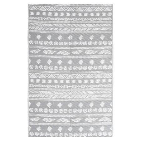 vidaXL Outdoor-Teppich Grau 160x230 cm PP