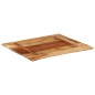 vidaXL Tischplatte Rechteckig 70x80 cm 15-16 mm Altholz Massiv vidaXL Tischplatte Rechteckig 70x80 cm 15-16 mm Altholz Massiv
