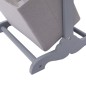 vidaXL 2-stufiges Korbregal Dunkelgrau 35 x 35 x 72 cm Holz vidaXL 2-stufiges Korbregal Dunkelgrau 35 x 35 x 72 cm Holz