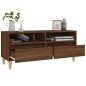 vidaXL TV-Schrank Braun Eichen-Optik 100x34,5x44,5 cm Holzwerkstoff vidaXL TV-Schrank Braun Eichen-Optik 100x34,5x44,5 cm Holzwerkstoff