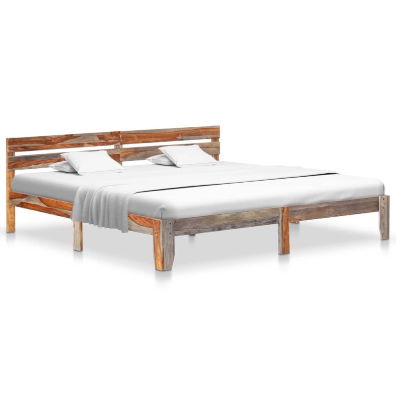 vidaXL Massivholzbett Palisander 200x200 cm vidaXL Massivholzbett Palisander 200x200 cm