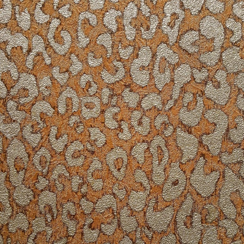 DUTCH WALLCOVERINGS Tapete Leopardenmuster Braun DUTCH WALLCOVERINGS Tapete Leopardenmuster Braun