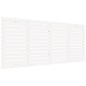 vidaXL Wand-Kopfteil Weiß 186x3x91,5 cm Massivholz Kiefer vidaXL Wand-Kopfteil Weiß 186x3x91,5 cm Massivholz Kiefer