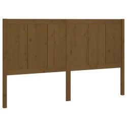 vidaXL Kopfteil Honigbraun 145,5x4x100 cm Massivholz Kiefer
