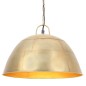 vidaXL Hängelampe Vintage Industriestil 25 W Messing Rund 41 cm E27 vidaXL Hängelampe Vintage Industriestil 25 W Messing Rund 41 cm E27