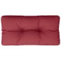 Palettenkissen Weinrot 80x40x12 cm Stoff Palettenkissen Weinrot 80x40x12 cm Stoff