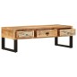 vidaXL Couchtisch 110 x 50 x 38 cm Massivholz Mango vidaXL Couchtisch 110 x 50 x 38 cm Massivholz Mango