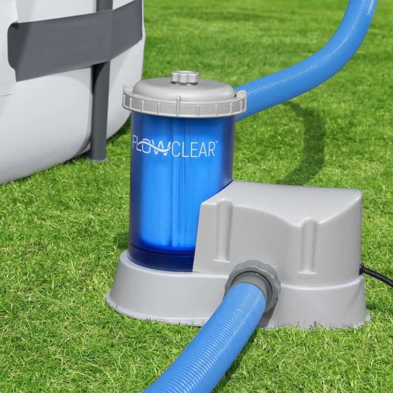 Bestway Flowclear Transparente Kartuschenfilterpumpe Bestway Flowclear Transparente Kartuschenfilterpumpe