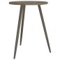 vidaXL Bistrotisch Grau Ø60x76 cm MDF und Eisen vidaXL Bistrotisch Grau Ø60x76 cm MDF und Eisen