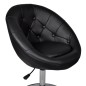 vidaXL Barhocker 2 Stk. Schwarz Kunstleder vidaXL Barhocker 2 Stk. Schwarz Kunstleder